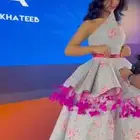 فستان من تصميم رغداء الخطيب