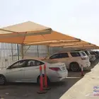 مضلات سيارات وسواتر وتغطيه ممرات