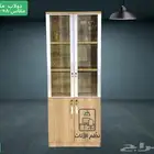 دولاب خشبي ومعدني جديده بالكرتون