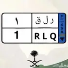 لوحة فردية مميزة  ( ر ل ق 1 ) نقل حد 50 الف