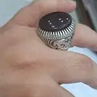 خاتم عقيق يماني زعفراني