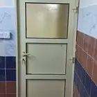 تفصيل الباب سرايا المنيوم فيبر 4 ملي المنيوم سماكة 1.3ملي