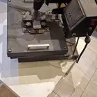 مكبس حراري للطباعة مع ملحقاتة بحرة