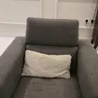 للبيع كنب 3 قطع رصاصي