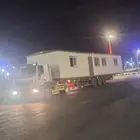 نقل البركسات نقل الغرف الجاهزه سطحه ونش ونش دبل