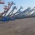 للايجار كرينات وروافع شوكيه ومان لفت وسيزر لفت وسطحات