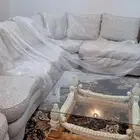 كنب جديد للبيع لم يستخدم قماش فاخر جدا