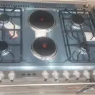 بوتجاز جرين تركي ستيل 4 غاز و2 كهرباء حديد ثقيل1150