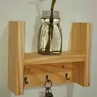 علاقه مفاتيح وتحفه خشبيه زينه حائط