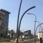 اعمدة انارة وقواعد خرسانيه