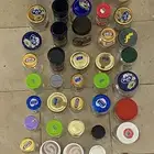 للبيع-علب زجاج متنوعة الأحجام(بحالة ممتازة)