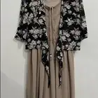 فستان طويل مع جاكيت