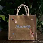 الطباعه عاى شنطة يد الثيم المطلوب ل ديزني مع الاسم