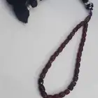 سبحة شغل يدوي عقيق يماني احمر كبدي