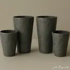 طقم أحواض زراعية أربع قطع