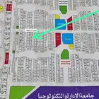 نص ارض للبيع في مخطط حي النور 6ج س الجزء أ مساحه 300م