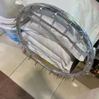 نافورة دائرية مصبات ستيل نوافير