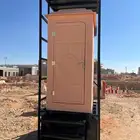 دورات مياه فيبر كلاس مع قاعدة مع خزان