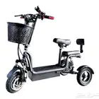 سكوتر كهربائي ثلاث عجلات 48V المطور بمقعدين وسلة