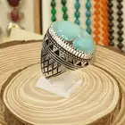 خاتم فيروز نيشابوري قبه فاخر ولون مميز