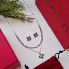 اطقم مكونة من سلسال وحلق