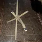 طاولة طعام زجاج بدون كراسي