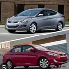 النترا او كيا او اكسنت او تيوتا كرولا