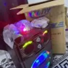 سماعة سبيكر 200ريال كبيره صوت عالي وليازر مايك