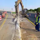 حواجز خرسانية نيوجرسي وجه واحد 2.44 مواصفات وزارة النقل والأ