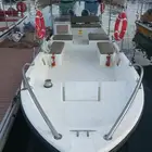 قارب درازي 8 متر ونص عدد الركاب 12