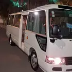 للبيع باص كوستر تايوتا 30ركب موديل 2015. مشمي. 24الف