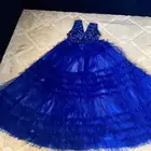 فستان الزاهية فخامة ساحرة بلون نيلي