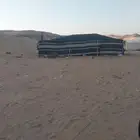 بيت شعر على حديد 2 واسط وخيمه مبطنه تقريبه 4 5