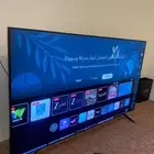 شاشه سامسنج كرستال جديد في كرتونه استخدام شهر