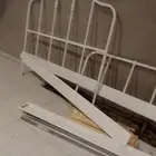 سرير ايكيا ابيض