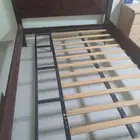 فرصة سرير خشب ثقيل ب100 فقط مع المرتبة