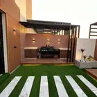 تنسيق حدائق مظلات جلسات