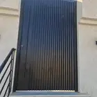 Window screen door with suspended fence all for the hair053