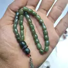 مسحبة عقيق يمني أصلي مع راس معدني