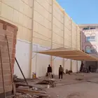 تركيب وصيانه مظلات مواقف السيارات بيت شعر سواتر