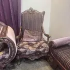 كنب مستخدم للبيع خشب تركي اصلي