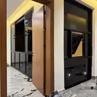 تضليل مباني عازل للحراره تظليل وجهات مباني ونوافذ