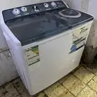 غساله حوضين حجمها 10 كيلو استخدام قليل