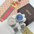 ساعات قوتشي رجالي جودة عاليه ضمان سنتين