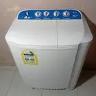 غسالة مستعمل نظيف ال جي على ضمان شغال جميع انواع هذا 5كيلو