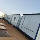 كرفانات وبركسات ورشة امواج الخليج لتصنيع البيوت المكاتب