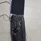 كيبورد إضاءة وماوس