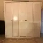 دولاب ابيض خمس درف