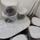 طاولات خدمة ارضيه ولا فكت من اكياسها