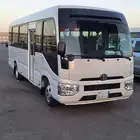 bus coaster for rent with driver work